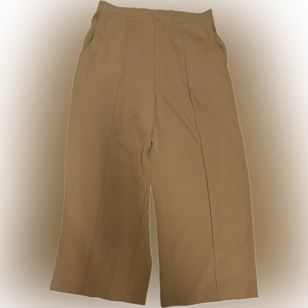 MELLODAY Tan Casual Trousers | Sz L
